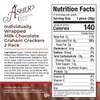 Asher's Chocolates, Chocolate Covered Grahams, Gourmet Sweet and Salty Candy, Individually Wrapped Snack, Family Owned Since 1892 (Milk Chocolate, 15 Count, 2 Packs)