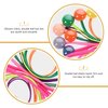 Beavorty 12pcs Pearl Hair Tie Colorful Hair Ties Elastic Ponytail Holders Ponytail Hair Ring Ball Hair Rope Ponytail Holder for Thin Hair Scrunchy Hair Bands Acrylic Headgear Girl Simple