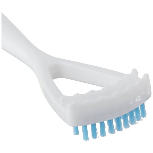 GUM Tongue Cleaner - Dual Action Soft Bristled Tongue Brush with Tongue Scraper for Better Oral Hygiene - Bad Breath Treatment (6pk)