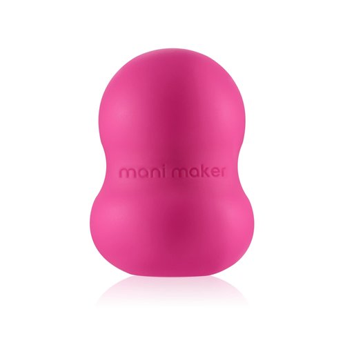 Mani Maker Universal Nail Polish Grip for Precision Painting Perfect for DIY Manicures, Nail Artists, and Professionals - Easy to Use, Suitable for Righties and Lefties - 4 Fun Colors (fuchsia)