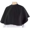 OKA Black Makeup Cape, Professional Makeup Short Hair Cape Waterproof Shampoo Adjustable Barber Cape, Lightweight Comb-out Barber Apron Hairdressing Shampoo Cape for Makeup Artist