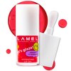 Lamel Hydrating Lip Oil LET`S GLAZE - Hydrating Lip Gloss Flavoring Oil - Fat Oil Lip Gloss - Hydrating Lip Oil Treatment - Plumping Lip Oil Gloss - Clear Lip Gloss - №403 Sweet Cherry
