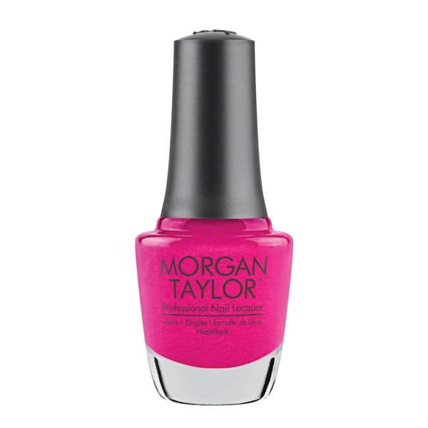 Morgan Taylor Nail Lacquer (All Dolled Up) Hot Pink Nail Polish, Finger Nail Polish, Long Lasting Nail Polish, Hot Pink Nail Lacquer, Finger Nail Polishes, 5 ounce