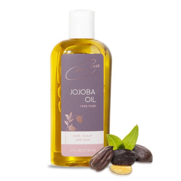 Nora Ross Jojoba Oil, Relaxing Massage Oil, Rejuvenating Aromatherapy Oil, Nourishing Essential Oil for Skin, Hair, Nails, Body Oil for Dry Skin, Jojoba Extract Oil 4 Oz