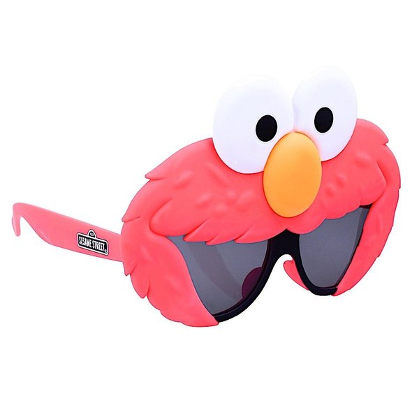 Sun-Staches Sessame Street Lil' Elmo Child Sunglasses , Costume Accessory , UV 400 , One Size Fits Most Kids