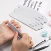 BTYMS 25 Pcs 100/180 Grit Nail Files and Buffers Professional Double Sided Emery Boards Manicure Tool for Acrylic Nails
