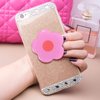 3 Pieces Phone Grip Holder Daisy Flower Expandable Collapsible Phone Holder Self Adhesive Cute 2D Phone Grip Stand Holders for Smartphone Cell Phone Accessories