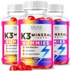 ZELSO (3 Pack) K3 Mineral Gummies Nutrition, The Original K3 Formula Pills Now in Gummy, Advanced Vitamins Plus Multivitamin, 90 Day Supply