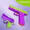 Fidget Toy Gun 1911, 3 Pack Toy Gun Shell Ejecting Toy 3D Printed Toys, Gravity Fidget Toy Pistol Stress Shot, Stress Reducing Toys for Anxiety, Kids, Autism, Gifts