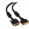 AYA 6Ft (6 Feet) DVI-D Dual Link 24+1 Digital Video Male to Female Extension Cable with Ferrites