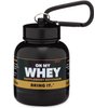 OnMyWhey - Protein Powder and Supplement Funnel Keychain, Portable to-Go Container for The Gym, Workouts, Fitness, and Travel - TSA Approved, Classic 3-Pack