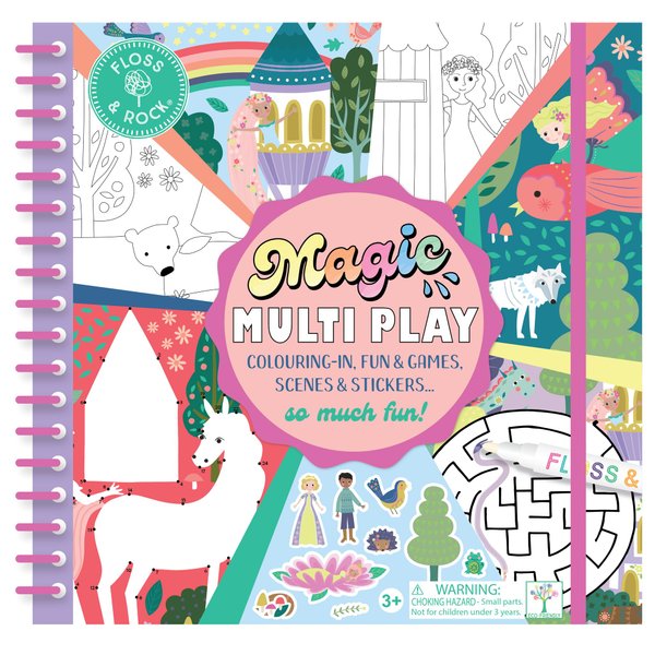 Floss and Rock Magic Multiplay, Fairy Tale, 10-inches Length, Educational Activities for Kids