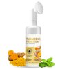 Turmeric Facial Cleanser, Turmeric Face Wash, Turmeric Foaming Cleanser for All Skin Deep Cleaning