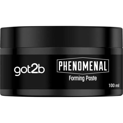 Got2B Phenomenal Forming Paste Hold 3 (100 ml), Hair Wax for Men Gives a Phenomenal Barbershop Style, Styling Gel for Strong Hold & Natural Shine