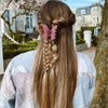 ATODEN Butterfly Hair Clips Butterfly Clips Hair Claw Clips for Girls 2.6'' Hair Clips for Women 4Pcs Claw Clip Matte Hair Claws Butterflies Accessories Hair Clamps Jaw Clips for Thin and Medium Hair