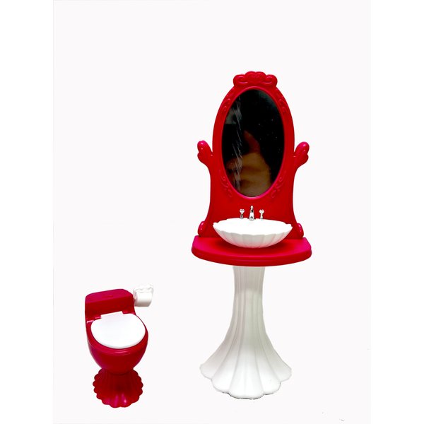 Irra Bay Dollhouse Furniture (Bathroom Set)