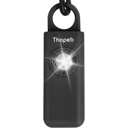 Thopeb® Birdie Personal Safety Alarm for Women - Self Defense Keychain - Personal Alarm for Women - 130dB Siren LED Strobe Light and Key Chain in 6 Pop Colors