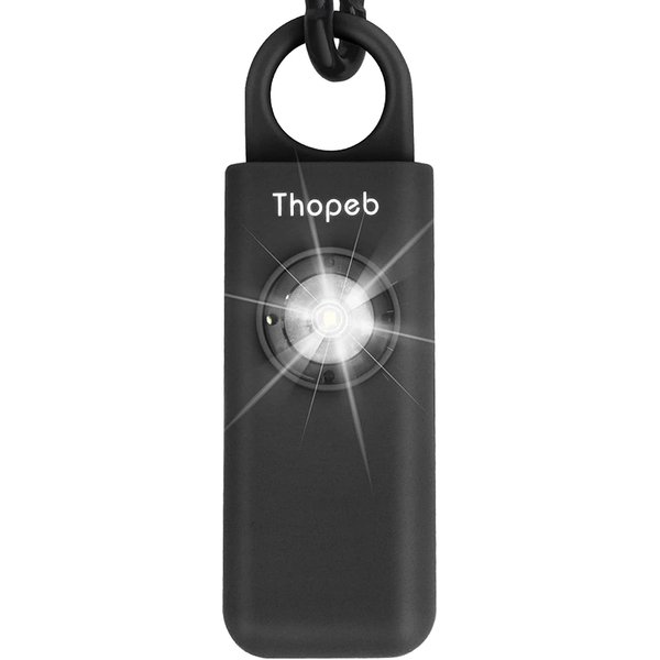Thopeb® Birdie Personal Safety Alarm for Women - Self Defense Keychain - Personal Alarm for Women - 130dB Siren LED Strobe Light and Key Chain in 6 Pop Colors