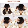 200Pcs 2.4 & 2Inches Hair Pins for Buns Hair Bun Pins Bun Hair Pins With Storage Box for Women Girls and Hairdressing Salon (Brown)