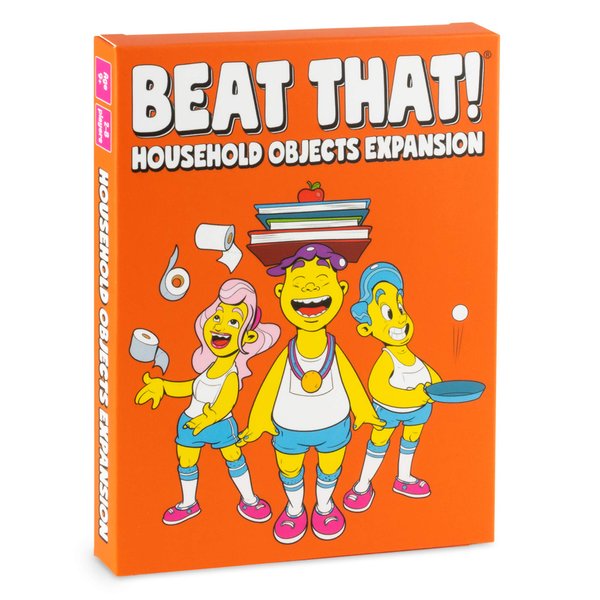 Gutter Games Beat That! Game Household Objects Expansion [Family Party Game for Kids & Adults]