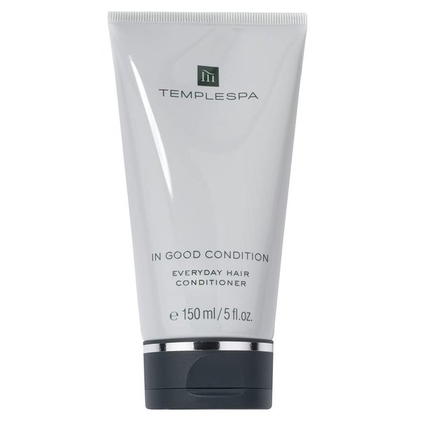 TEMPLESPA | in Good Condition | Luxury Hair Conditioner, Lightweight Feel for Soft and Glossy Hair. Free from Parabens, Phthalates and Sulphates, Natural Ingredients, Cruelty-Free, Vegan 5.0 fl.oz.