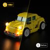 YEABRICKS LED Light for 10338 Icons Bumblebee Building Blocks Model (Building Set NOT Included)