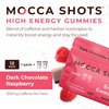 SGC Seattle Gummy Company Caffeine Energy Gummies 12-Pack, Raspberry Chocolate Mocca Energy Chews, Nootropic, Vegan, Plant-Based, Gluten Free, 200mg Caffeine