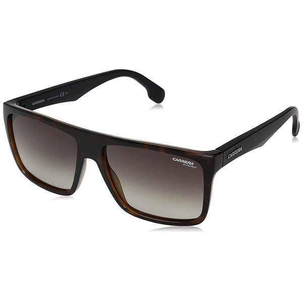 Carrera unisex adult Ca5039/S Prescription Eyeglass Frames, Havana Matte Black/Brown Gradient, 58 mm US