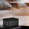 DailyBody Sound Machine Brown Noise White Noise Machine with 30 Soothing Sounds 36 Levels Volume 5 Timers and Memory Function Effectively Blocks Noise Ideal Sleep Machine for Baby Kids Adults