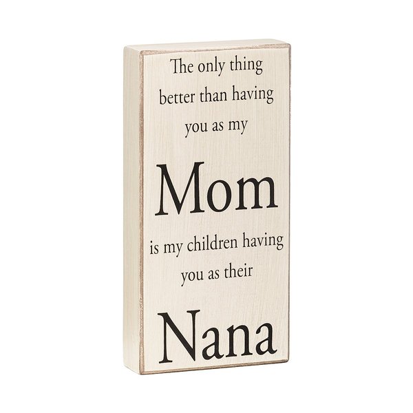 Collins "Their Nana Box Decorative Sign, Wood