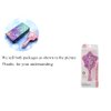 Zou.Rena Little Girls Hair Brush Easily Brushed Through Tangles-No Liquid,Glitter Confetti Unicorn Gifts Play for Kids Age 3-8(pink)