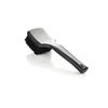 Detail Factory - ProGrip Interior Scrub Brush - Soft Bristles - Rubber Grip for Maximum Stability and Comfort - Curved Head Profile for Better Clearance - Grey