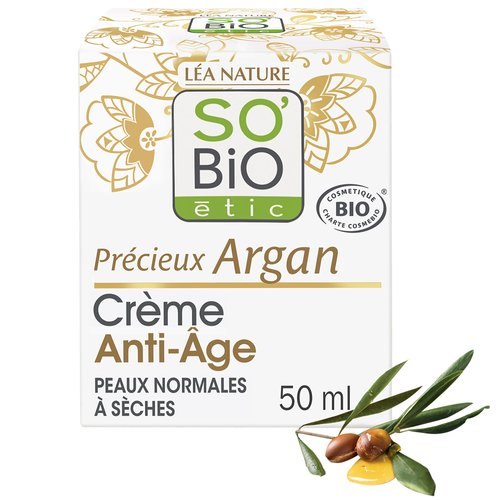 SO’BiO étic Argan Anti-Age Day Cream SOBIO 50ml