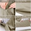 V VILISUN Sleeping Bag Liner, Lightweight Portable, Soft Travel and Camping Sheet, with Compact and Carry Bag, for Travel, Hotel