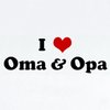 CafePress I Love Oma & Opa Infant Bodysuit Infant Bodysuit Baby Romper