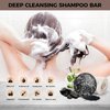 Hair Darkening Shampoo Bar, Grey Reverse Deep Cleansing Scalp Massage Hair Regrowth Keratin Shampoo Bar Anti Hair Loss for Grey Hair(Polygonum Multiflorum for Grey Hair)
