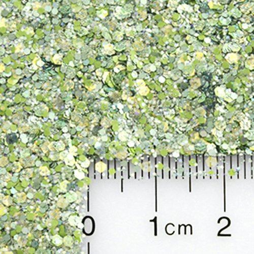 GLITTIES - Minty Fresh - Holographic & Matte Chunky Mixed Glitter ✶ COSMETIC GRADE ✶ Festival Body Glitter, Makeup, Face, Hair, Lips, Nails - (10 Gram)