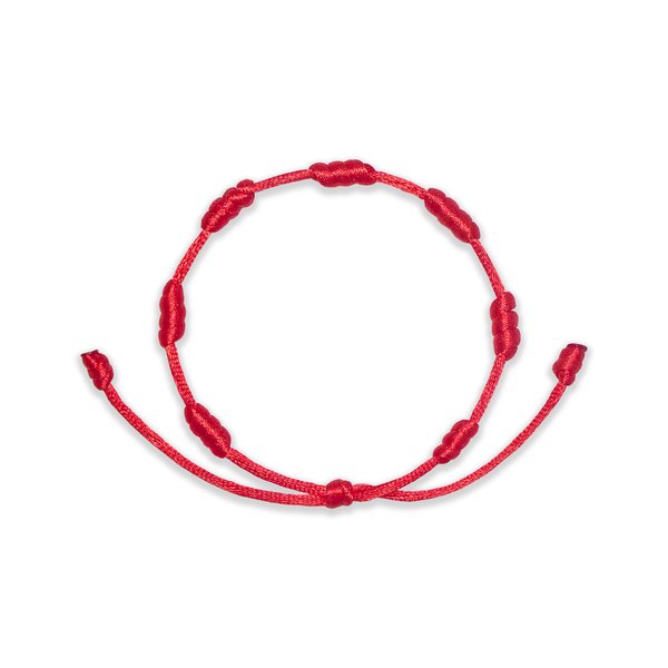 Newborn Lucky Red String 7 Knot Bracelet for Baby boy and girl – Protective bracelet and Good luck Infant Jewelry. Birthday gifts Baby shower gift Christmas gift set for kids (0-12 Months)