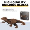 KADELE Fun Dinosaur Building Set 326 PCS, Tyrannosaurus rex Creative Educational Toys Boys Girls 8+, Animal Figures Building Kit Model Jurassic Dino Blocks Toy Dispaly Present for Kids Adults