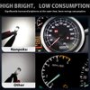 Nanpoku T5 LED Bulbs 74 73 37 2721 LED Bulb Canbus Error Free for Auto Car Dashboard Dash Instrument Panel Gauge Cluster Indicator Lights Lamp(White)