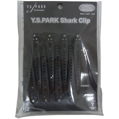 Y.S.Park Shark hair clip 8 pieces (Black Metal)