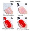 COSMOO 3x15ML Top Coat/Base Coat/Cuticle Oil for Nail Polish, Dry Fast Bright Oil&Base Oil&Nutritive Oil for Nail, Clear for Manicure and Pedicure, 0.5oz Boxed, 3 pack