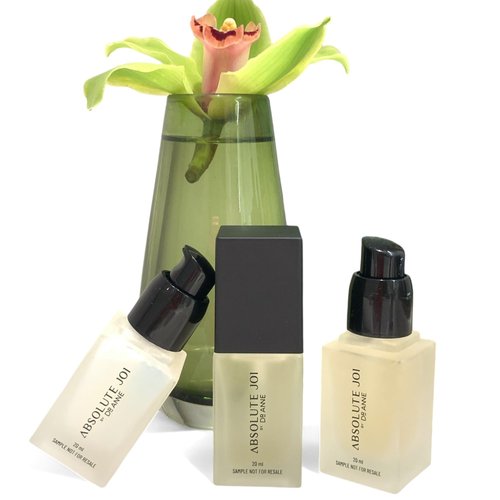 AbsoluteJOI Double Cleansing Kit in TSA Compliant Travel Size Bottles (20 ml). Three products included - Make Up Removal Cleansing Oil, Foaming Facial Cleanser & Aloe Face Toner