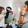Venom Puppet,19 Inch Venom Plush for Children and Fans,Venom Hand Puppet with Movable Mouth is a School Family Puppet Theater Toy