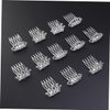 BIUDECO 48 Pcs Hair Clips for Rhinestone Hair Accessories Hair Accessories for Girls Barrettes for Girls Girl Hair Clips Little Girl Tiaras for Women Crown Miss Fashionable and Cute Comb