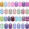 Duufin 60 Pcs Hand Sanitizer Keychain Holders Set with 30 Pcs Empty Bottles 30 Pcs Hand Sanitizer Holder for Backpack Purse