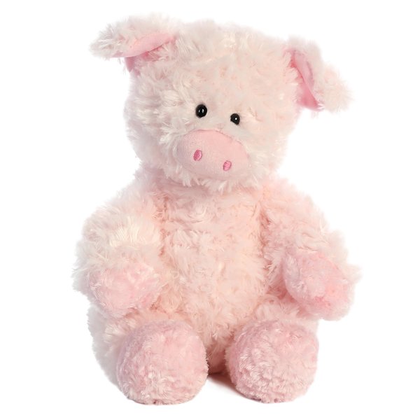 Aurora® Snuggly Tubbie Wubbies™ Pig Stuffed Animal - Comforting Companion - Imaginative Play - Pink 12 Inches