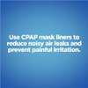 resplabs CPAP Mask Liners Compatible with ResMed AirFit F30i Full Face Masks - Reusable Cushion Covers, Reduces Noisy Air Leaks & Provides Comfort (Small - Pack of 4)