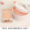 RUMIA Rose Gold 40th Birthday Crown & Sash for Women Glitter 40th Rhinestone Tiara Made in 1984 Sash 40th Birthday Gifts for Women 40th Birthday Decorations Party Supplies