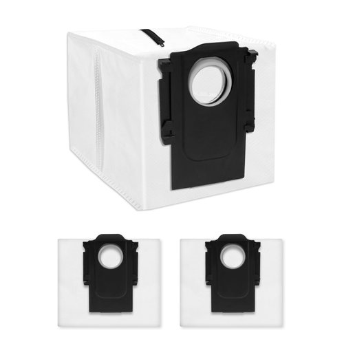 KEEPOW Reusable Dust Bags Compatible with Roborock S8 Pro Ultra, S8+, S7 MaxV/Max Ultra, Q5+, Q7+, Q5 Pro+, Q8 Max+ Robot Vacuum and Mop, Dust Replacement Fit for Roborock Vacuum Bag Accessories